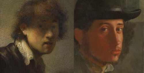rembrandt & degas