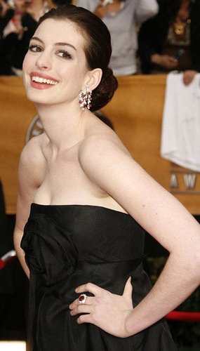 Anne Hathaway para perfumes Lanc me BellezaPura