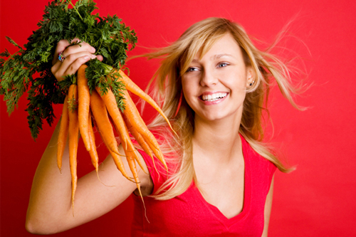 woman_carrots