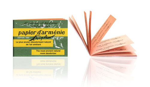 Librito-triple papier d´armenie