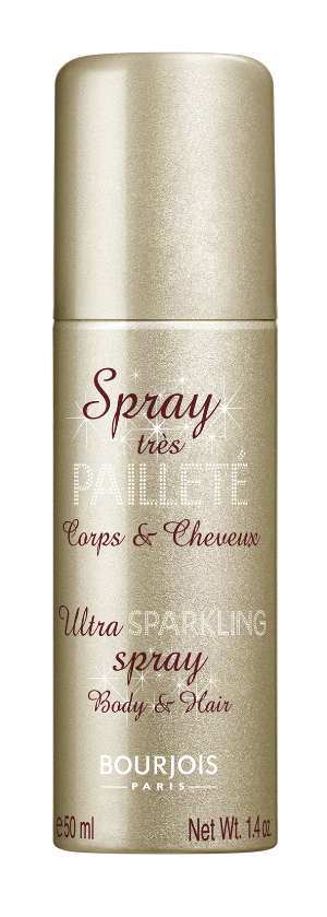 5 BOURJOIS SPRAY TRES PAILLETE_Or