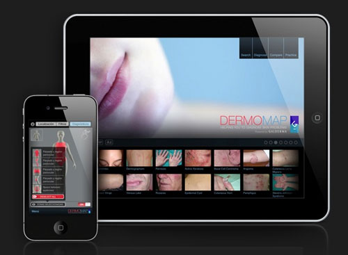 Dermomap-iPad-iPhone