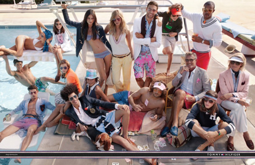 Imagen de la campaña de Tommy Hilfiger