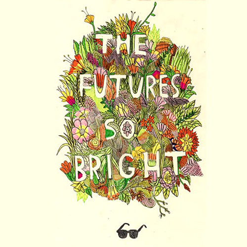 "The future is so bright", del ilustrador Andy J. Miller