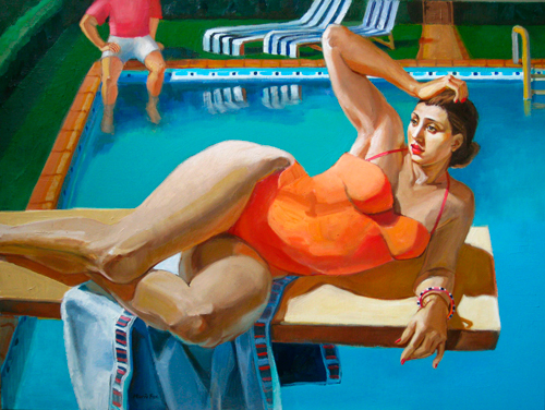'The diving board', Marie Fox