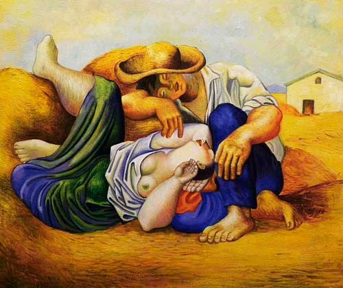 'La siesta', Pablo Picasso