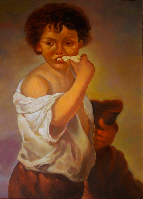'Niño comiendo pan', Murillo