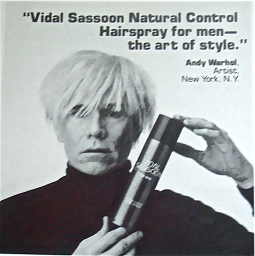 andy warhol sassoon