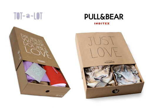 imagen del diseño de TOT-a-LOT y de Pull & Bear