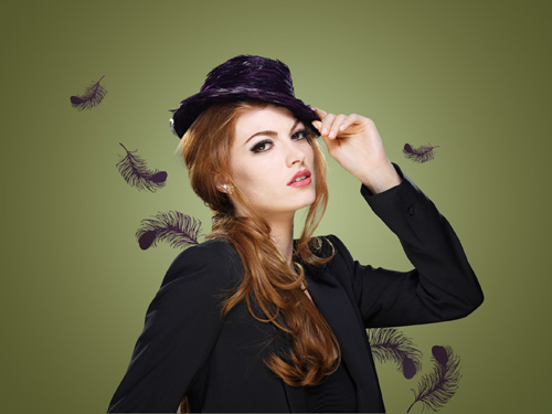 easy faux cils visuel mannequin