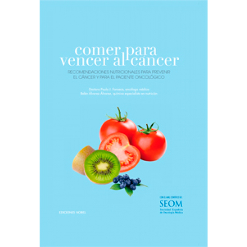 Portada del libro "Comer para vencer al cáncer"