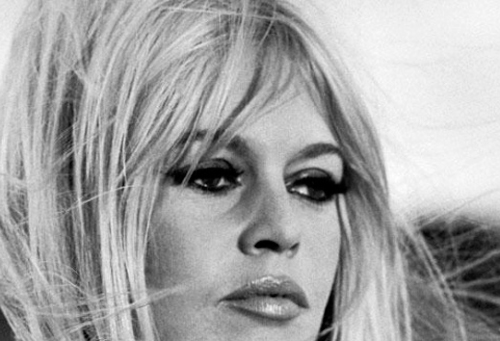 Foto de los ojos de Brigitte Bardot
