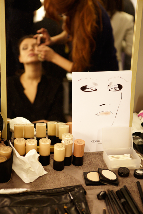 armani look pasarela