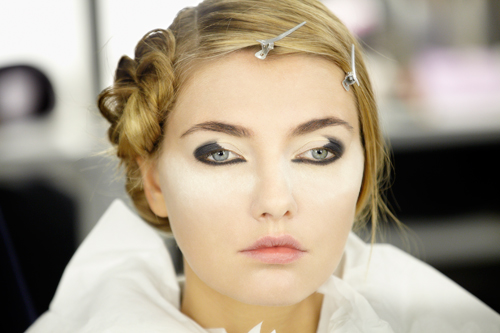 armani proceso maquillaje