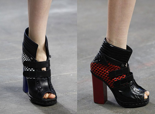 Tedencia botines peep toes: proenza-schouler