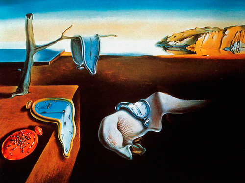"La persistencia de la memoria", Salvador Dalí