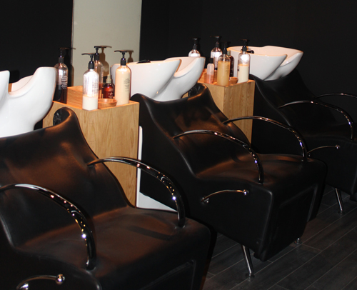 Imagen de los lavacabezas de Green Hair & Beauty