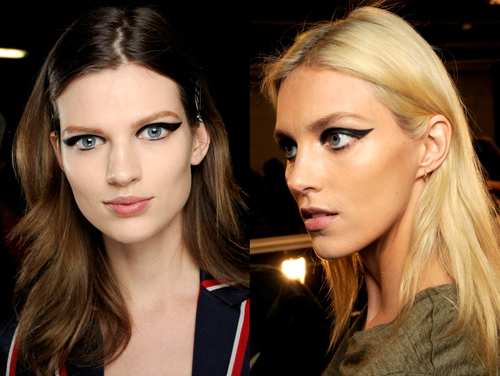 Maquillaje desfile Lanvin