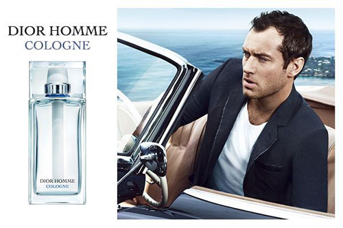 jude law dior homme cologne