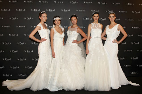 st. patrick presenta sus vestidos de novia para 2014 | bellezapura