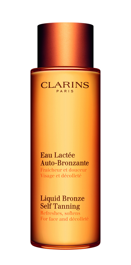 Eau lactée autobronzante de Clarins TRADE PACKS CLARINS MAI  2011
