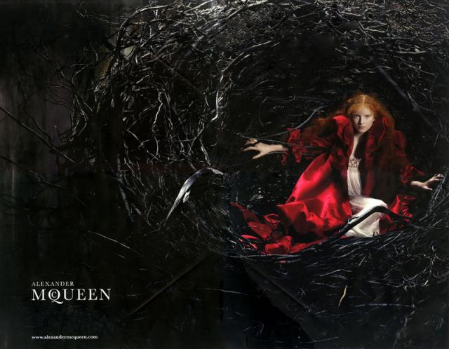 Alexander McQueen Fall-Winter  2008. 2009 Ad Campaign  Alice Gibb 2.preview