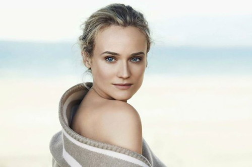 Otra imagen de Diane Kruger en su campaña para Chanel Dyane 2