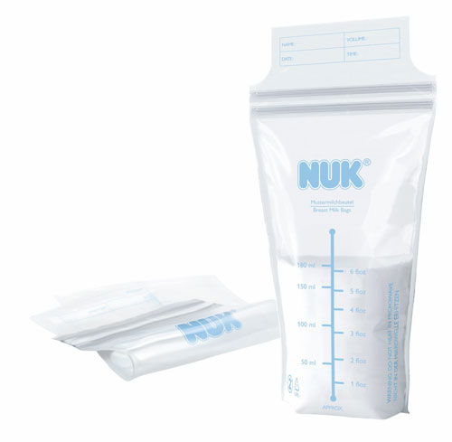 nuk bolsas de leche materna