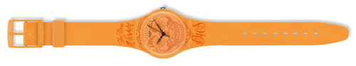 TIME NEVER DIES ORANGE