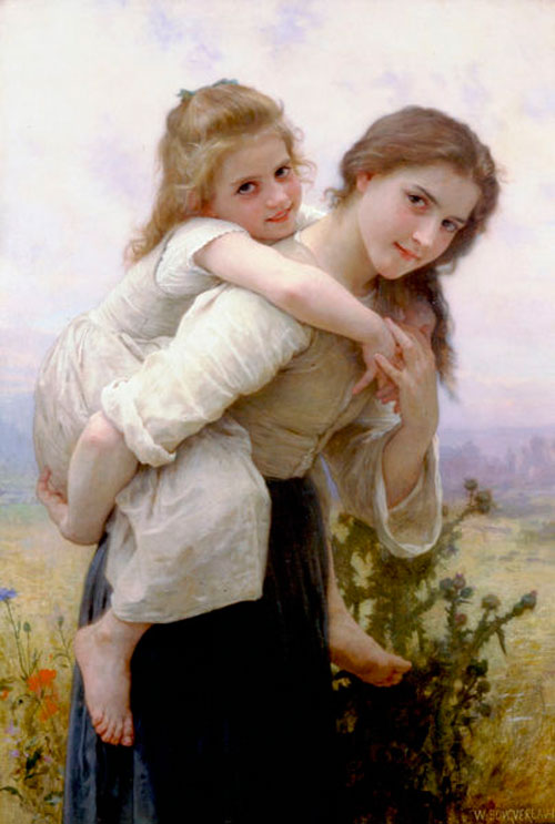 404px-William-Adolphe_Bouguereau_(1825-1905)_-_Not_Too_Much_To_Carry_(1895)