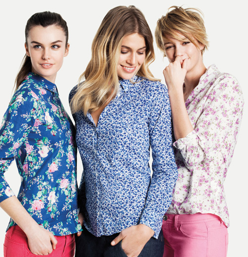 benetton-coleccion-mujer-primavera-verano-2014-camisas-flores