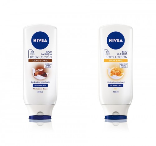 nivea bajo la ducha cacao miel