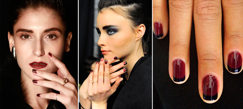 tendencias-unas-manicura-rojo-negro-otono-invierno-2014-2015