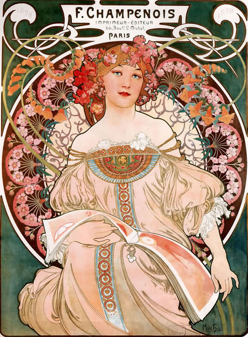 art noveau Alphonse Mucha