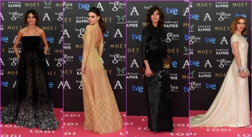 goya 2015 alfombra roja