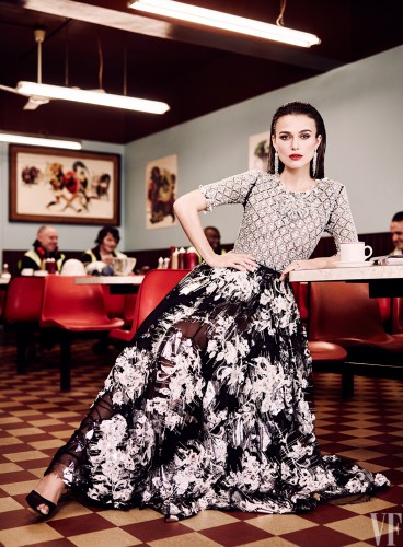 keira knightley para Vanity Faie del Holywood British