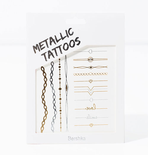 bershka-metallic-tattoos