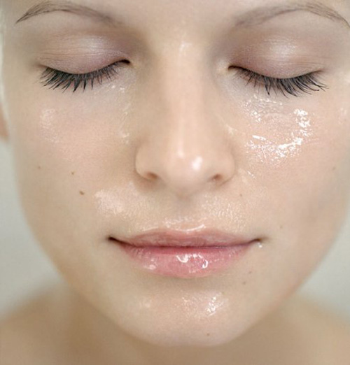 serum en el rostro