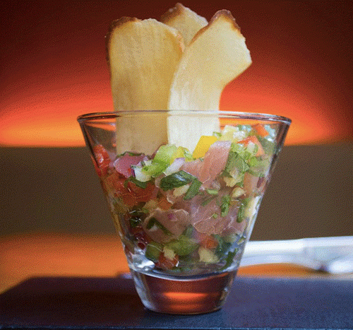 Ceviche repartido por TEE