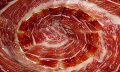 plato de jamón 1