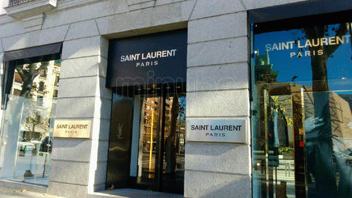 Boutique de YSL en la calle Serrano