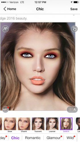 La App Perfect365 te permite experimentar virtualmente con las tendencias de belleza de la NYFW.