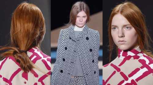 Orlando Pita crea  para Derek Lam el look "hecho pero deshecho". 