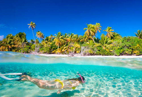 Practicar snorkel en Mallorca o Menorca