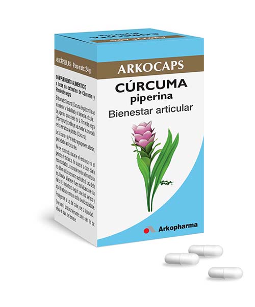 Cúrcuma de Laboratorios Arkopharma. Precio: 12, 90 euros.