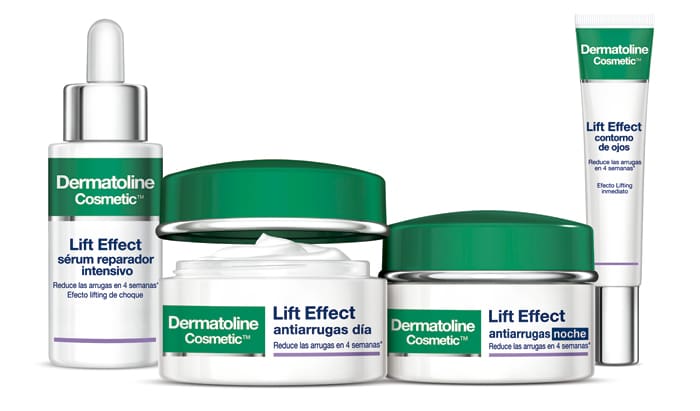Косметика lift. DERMATOLINE Cosmetic Lift Effect. Косметика с пометкой лифтинг эффект. IQ Lift косметика. LAGREEN косметика.