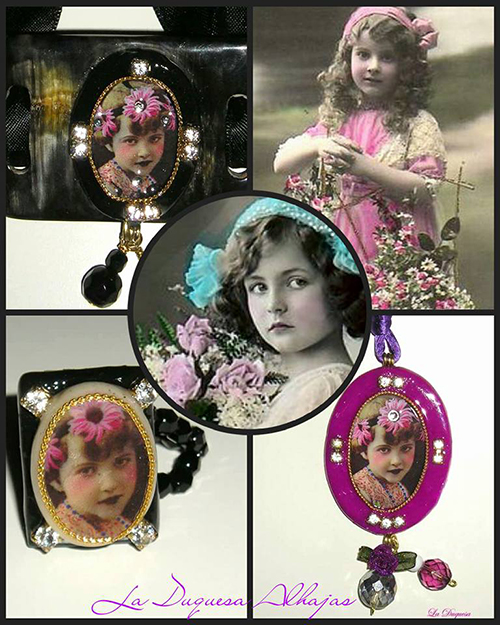 colgantes vintage gema almonacid