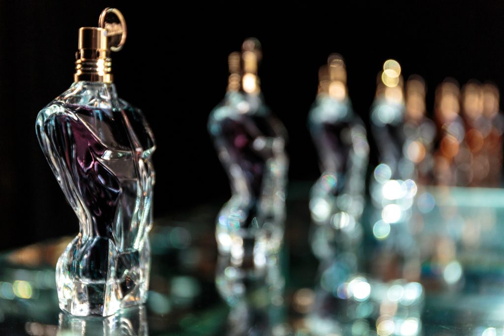 FRANCE. Paris. 2016. Essences de Parfum. Jean Paul Gaultier Head