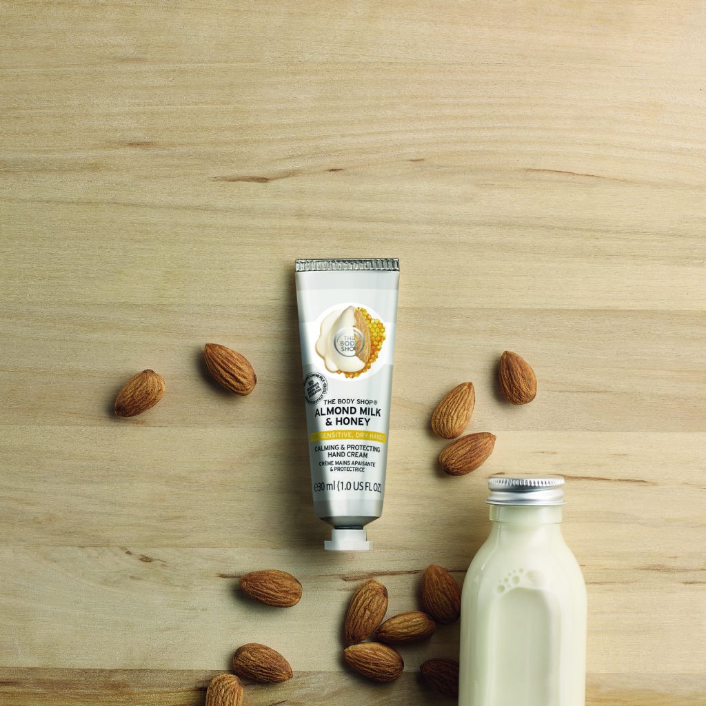 the body shop piel sensible miel y almendras
