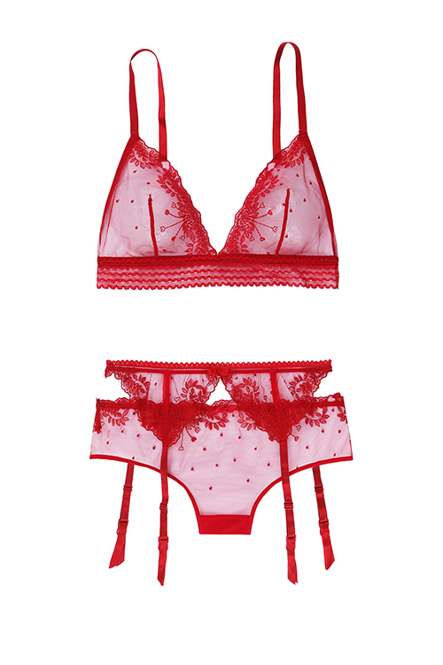 conjunto lencero San Valentín
